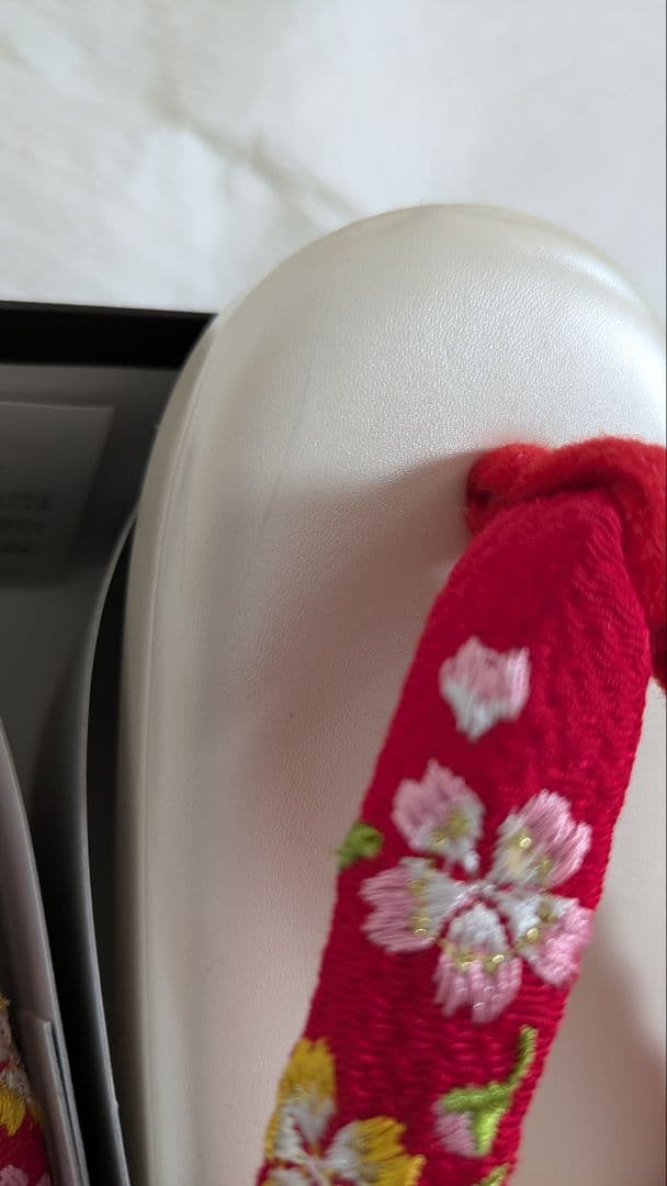 【ご予約】七五三 3歳小物セット　京都おはりばこ　四君子　草履　かかと止めかのこ