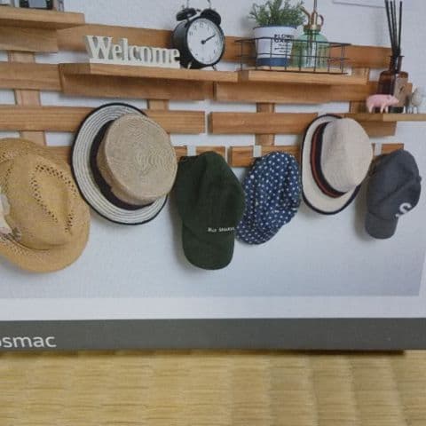 壁につけられるすのこ