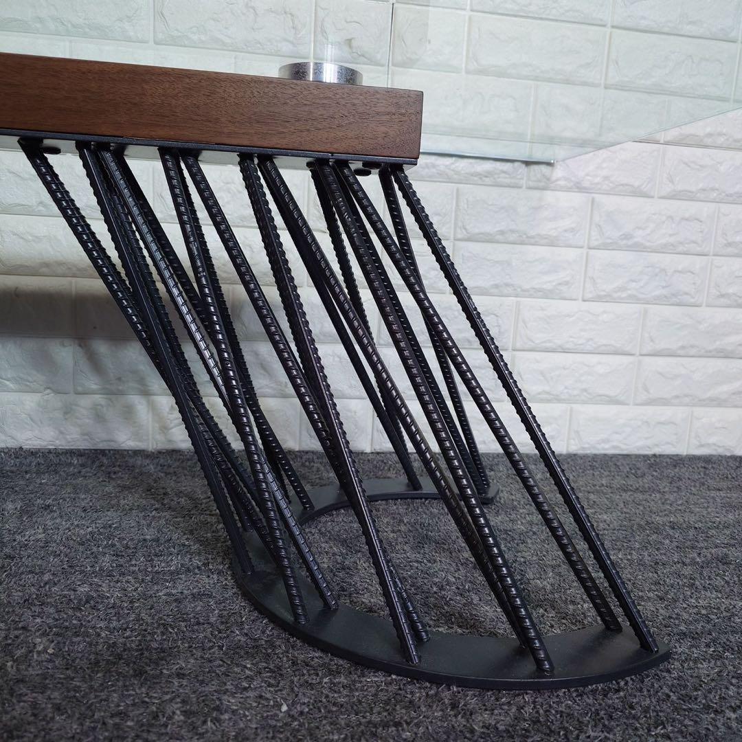 ガラステーブル センターテーブル リビングテーブル 机 インテリア K103