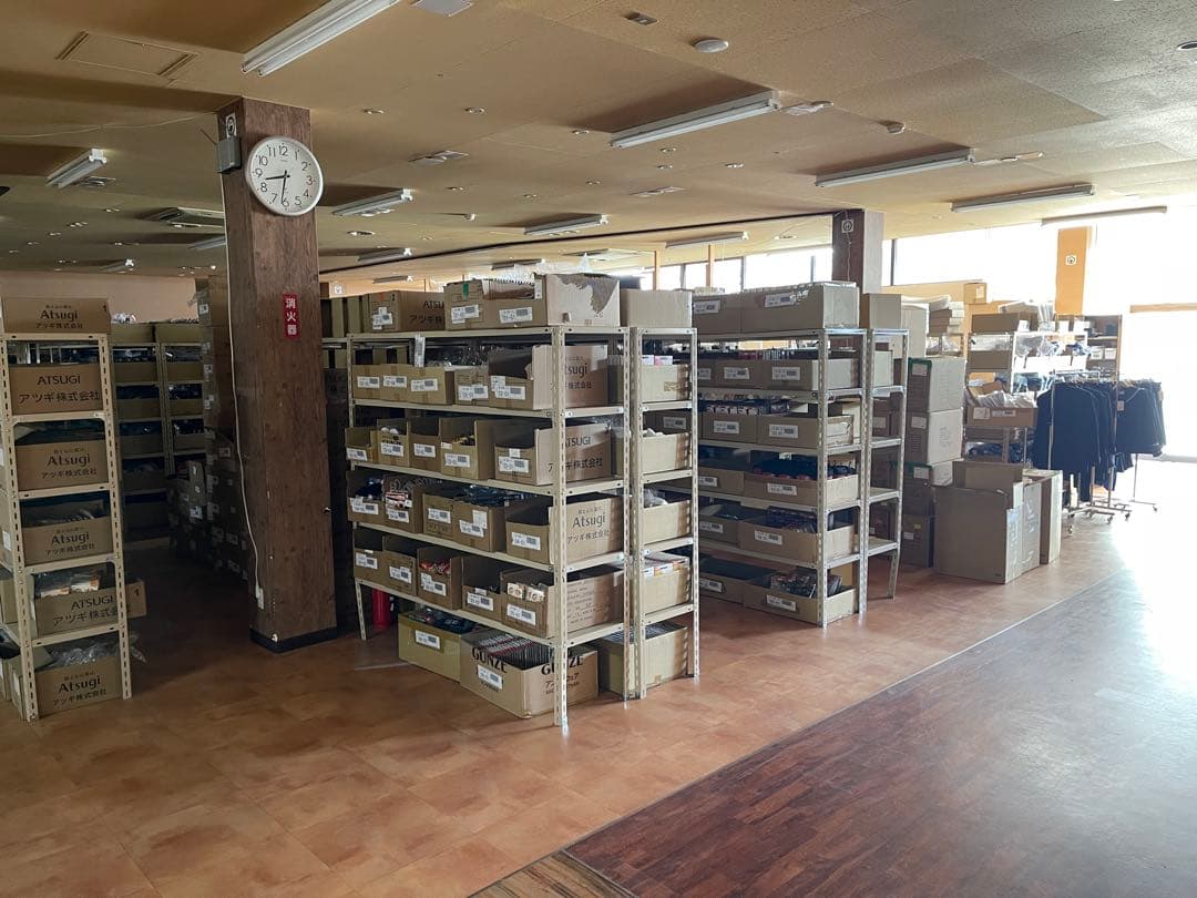 スチールラック 180×45×180cm 5段 ベージュ 10台分 引き取り限定