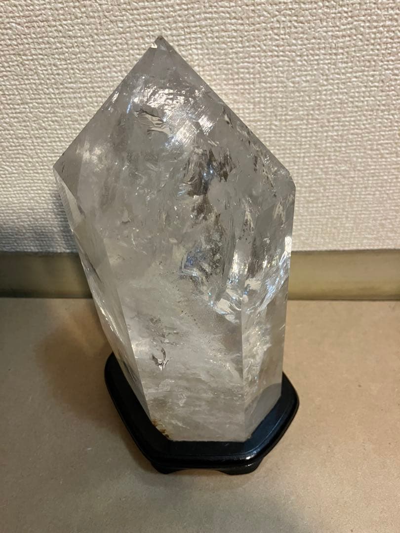 【COCOさま専用】特大水晶 3.2kg レインボー多数天然石アイリスクリスタル