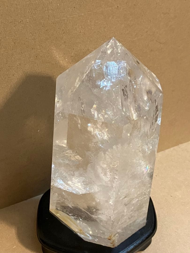 【COCOさま専用】特大水晶 3.2kg レインボー多数天然石アイリスクリスタル