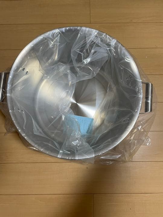 新品未使用　半寸胴　ステンレス　45cm