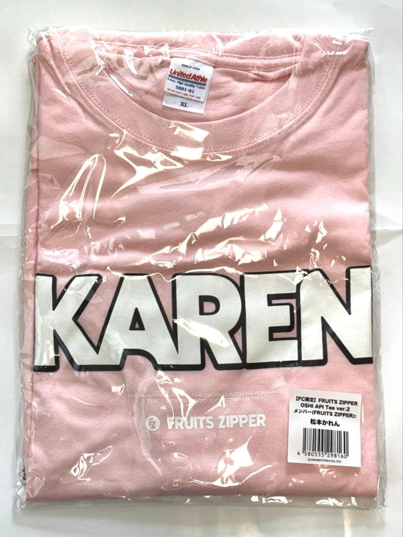 FC限定】松本かれん FRUITS ZIPPER OSHI API Tee - メルカリ