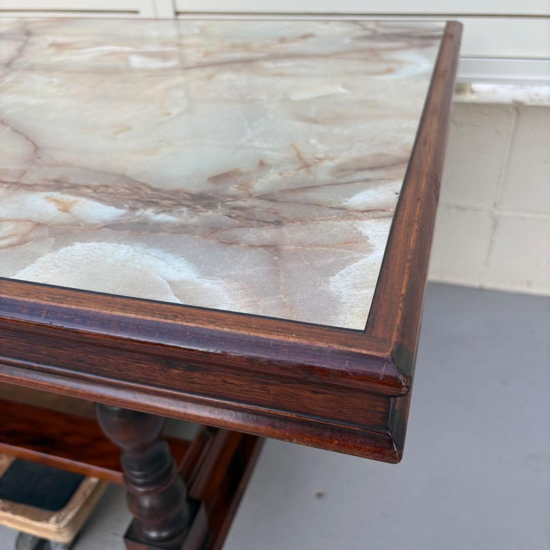 カリモク　サイドテーブル　コーヒーテーブル　ミッドセンチュリー　アンティーク