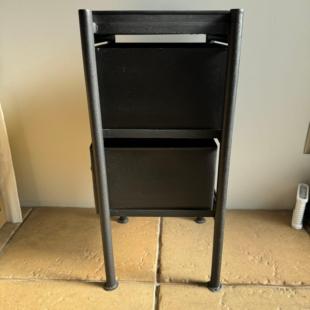 美品 ジャーナルスタンダードファニチャー ギデル 2ドロワーズチェスト アイアン