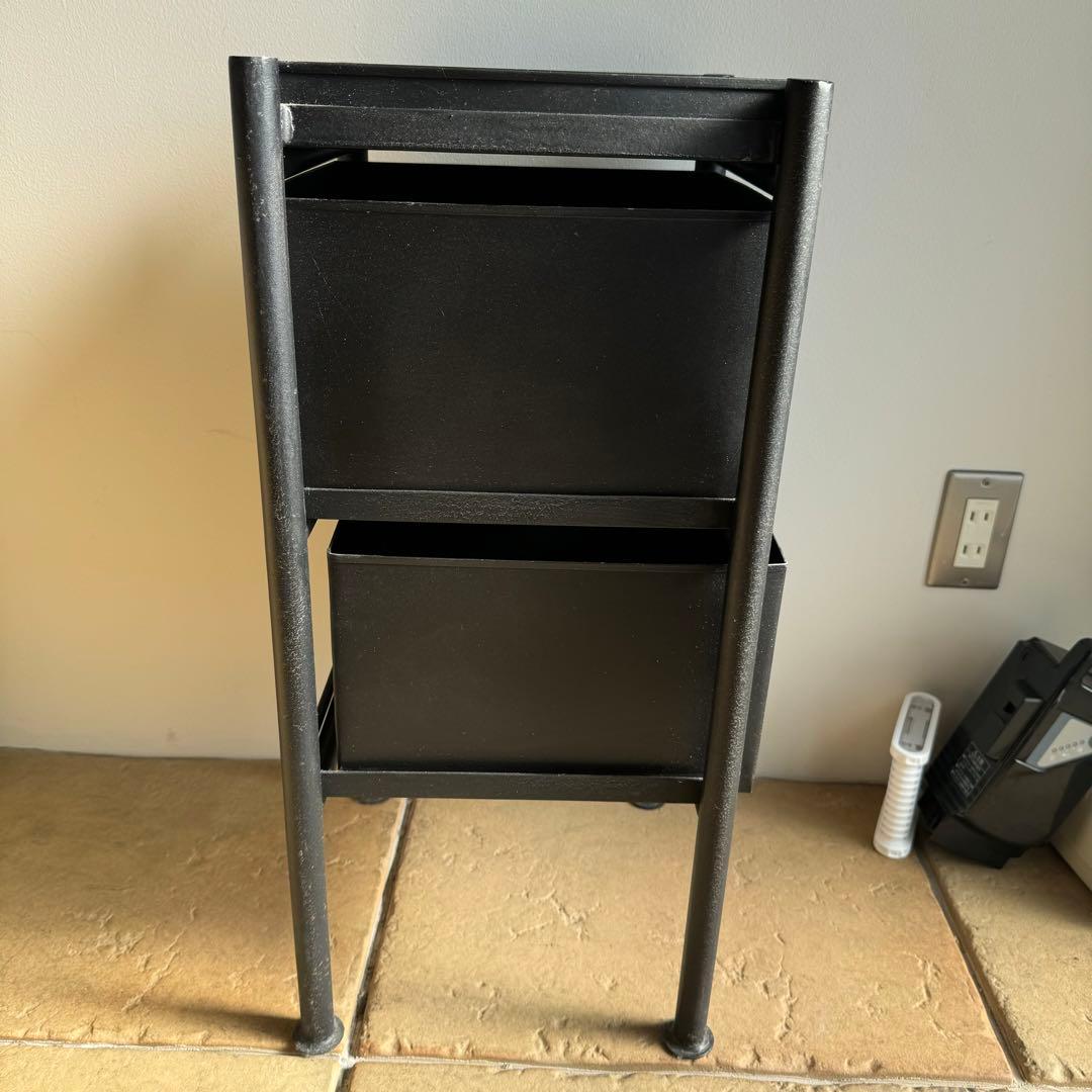 美品 ジャーナルスタンダードファニチャー ギデル 2ドロワーズチェスト アイアン