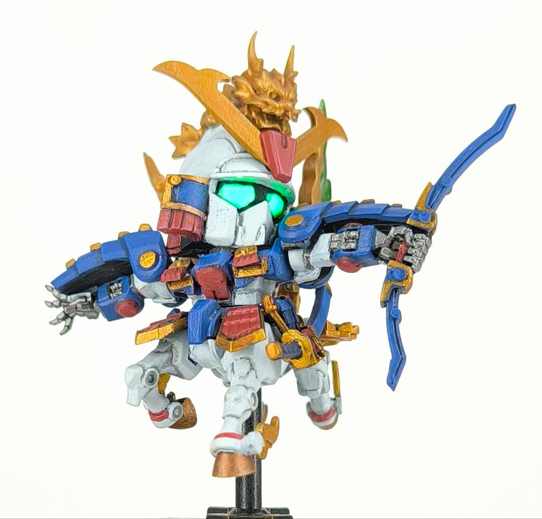 ガンダム スペリオルディファイン 武者精太頑駄無麒麟児特装 塗装済