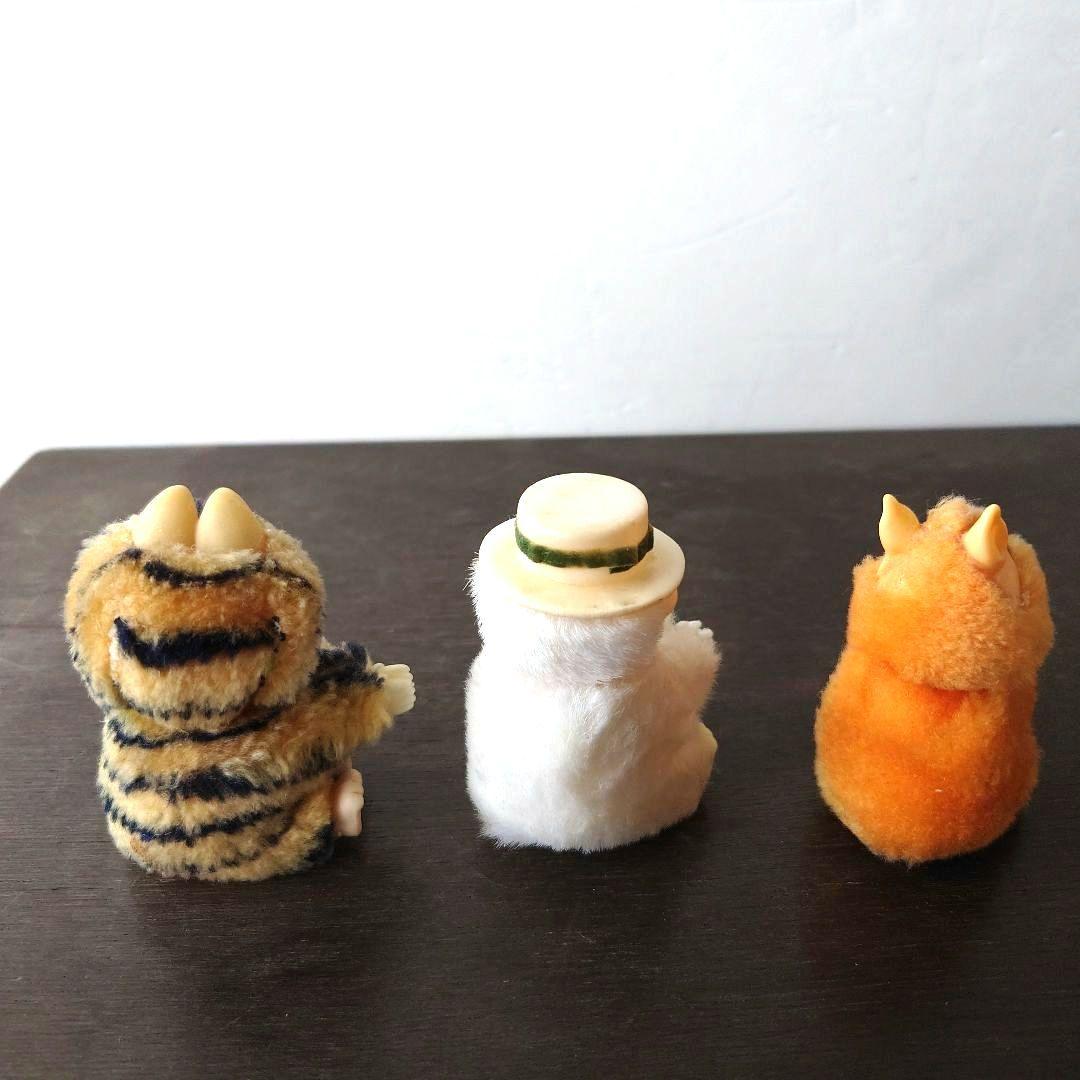 ガーフィールドとりす、白いおじさん？クリップ　古い品