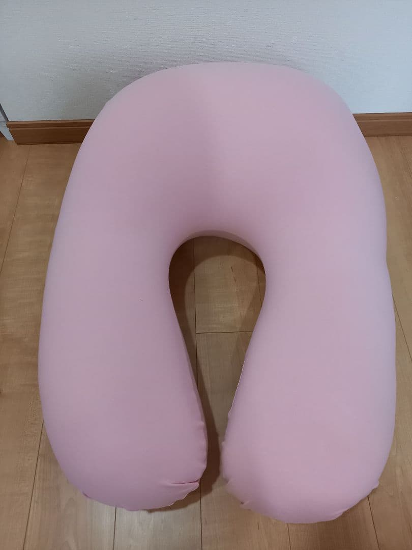 yojibo サポート　フラミンゴ　 U字型ビーズクッション