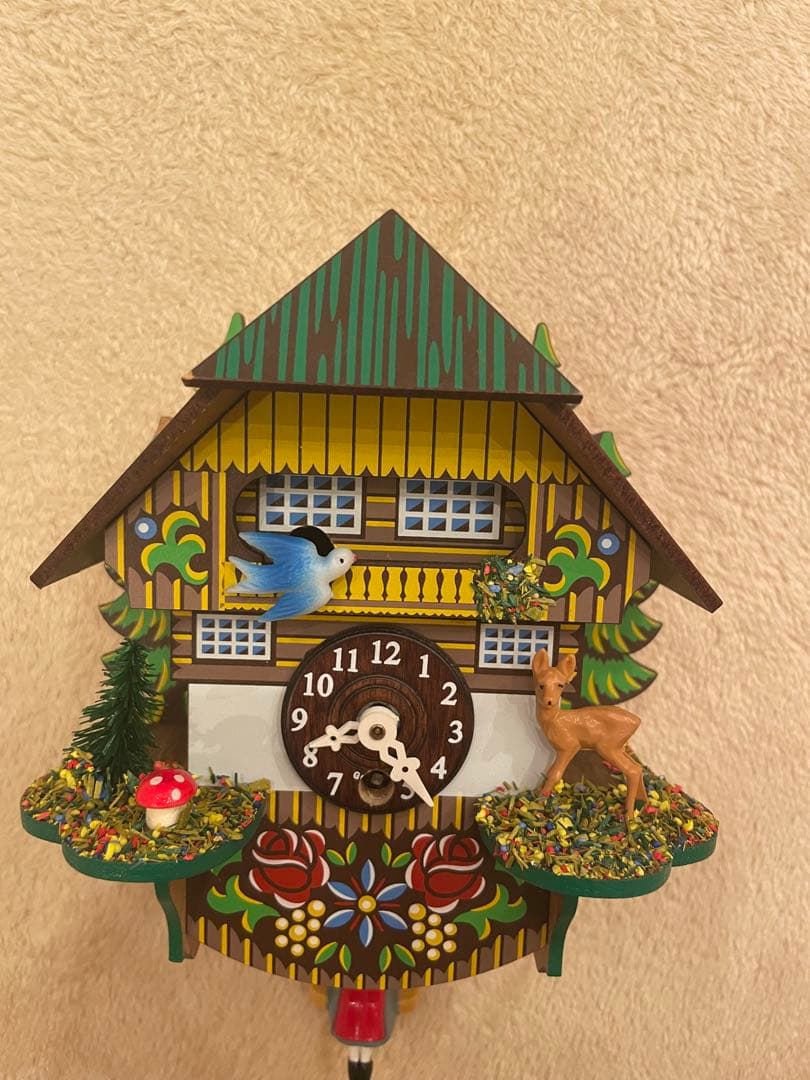 ドイツ製鳩時計　昭和レトロ　ドールズクロック