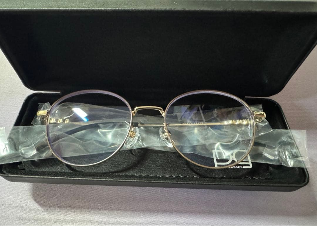 ピントグラス　シニアグラス　woman ラウンド軽度　PG-202L-BN