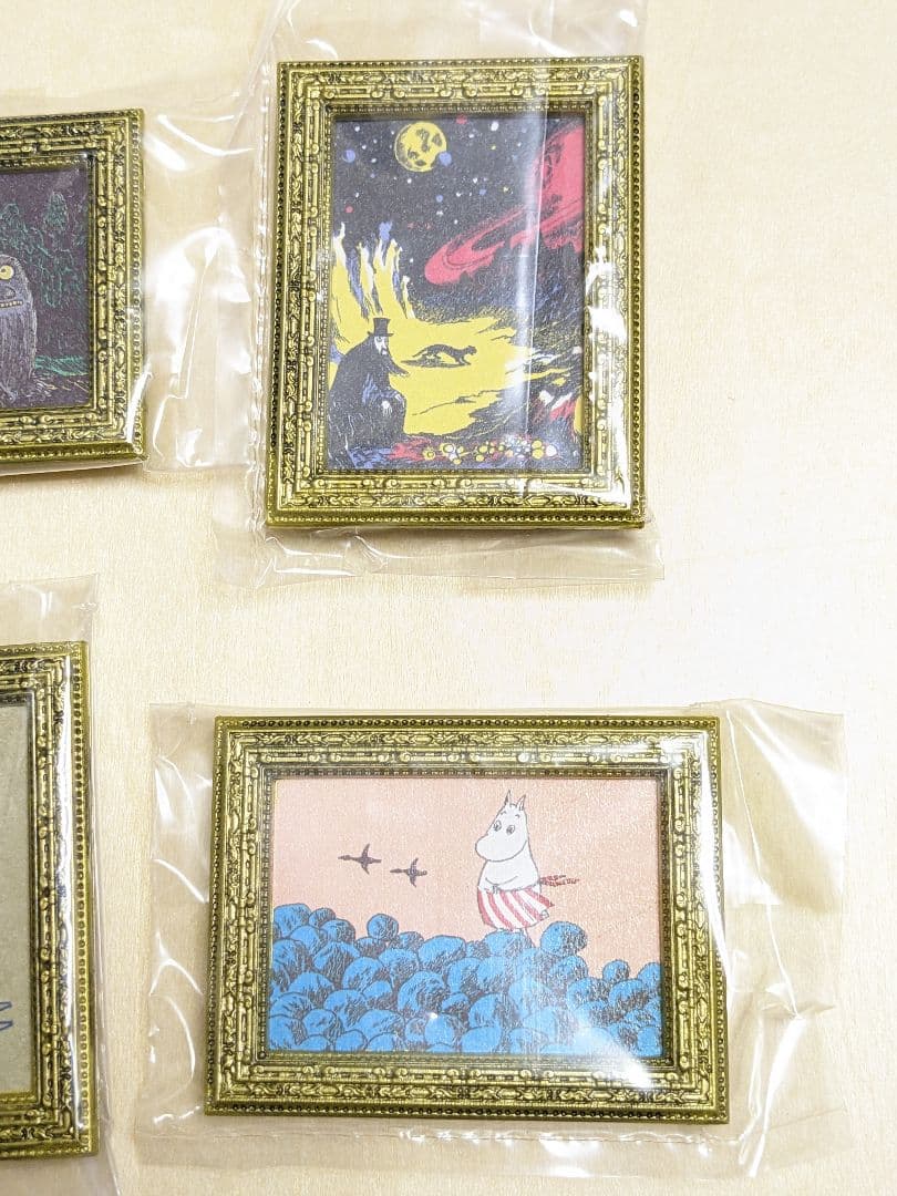 ムーミン ミニチュアアートマグネット 全6種類セット カプセルトイ