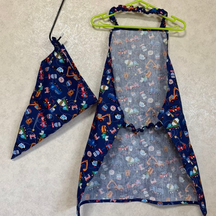 エプロン＆三角巾セット☆