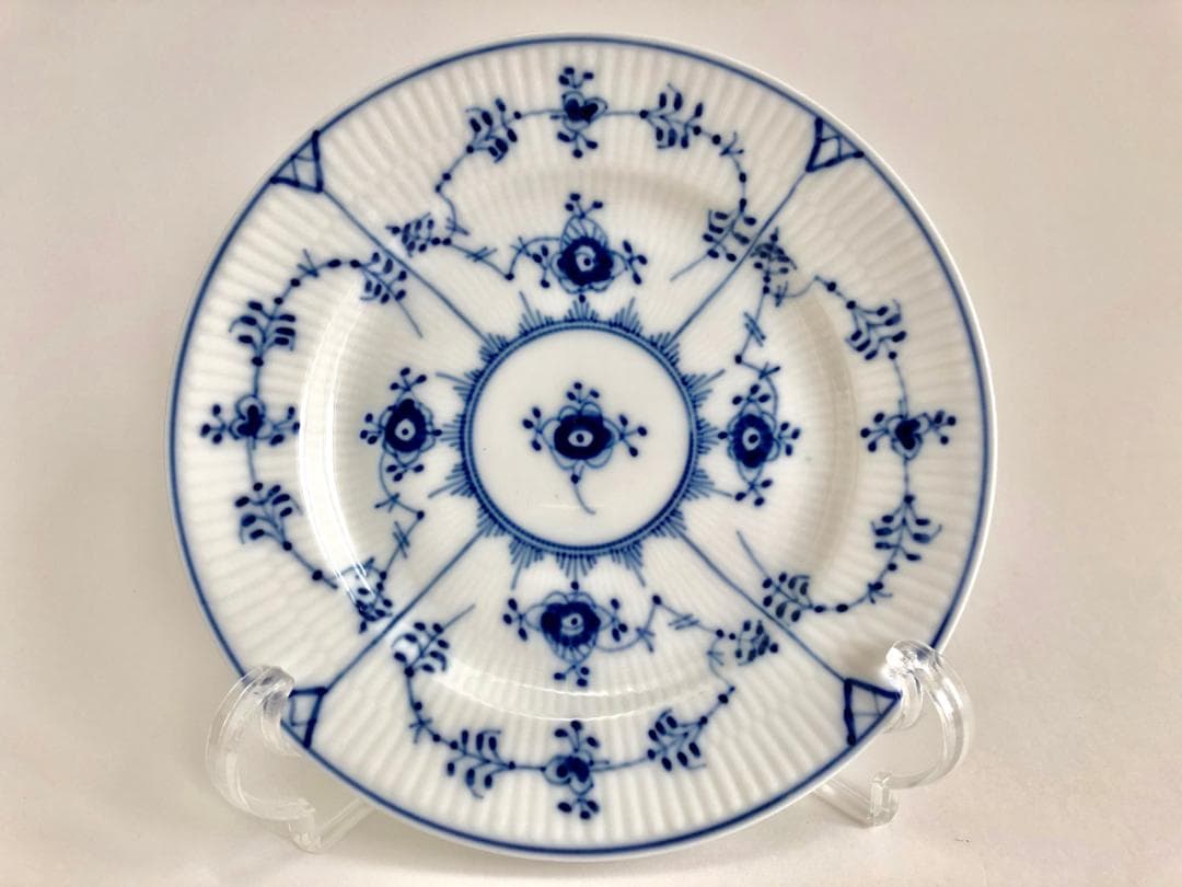 1級 ロイヤルコペンハーゲン プレイン プレート 15.5cm 6枚 ケーキ 5