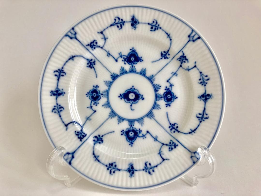 1級 ロイヤルコペンハーゲン プレイン プレート 15.5cm 6枚 ケーキ 5