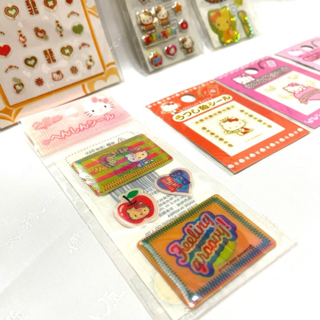 当時物】サンリオ ハローキティ シール ステッカー 平成レトロ
