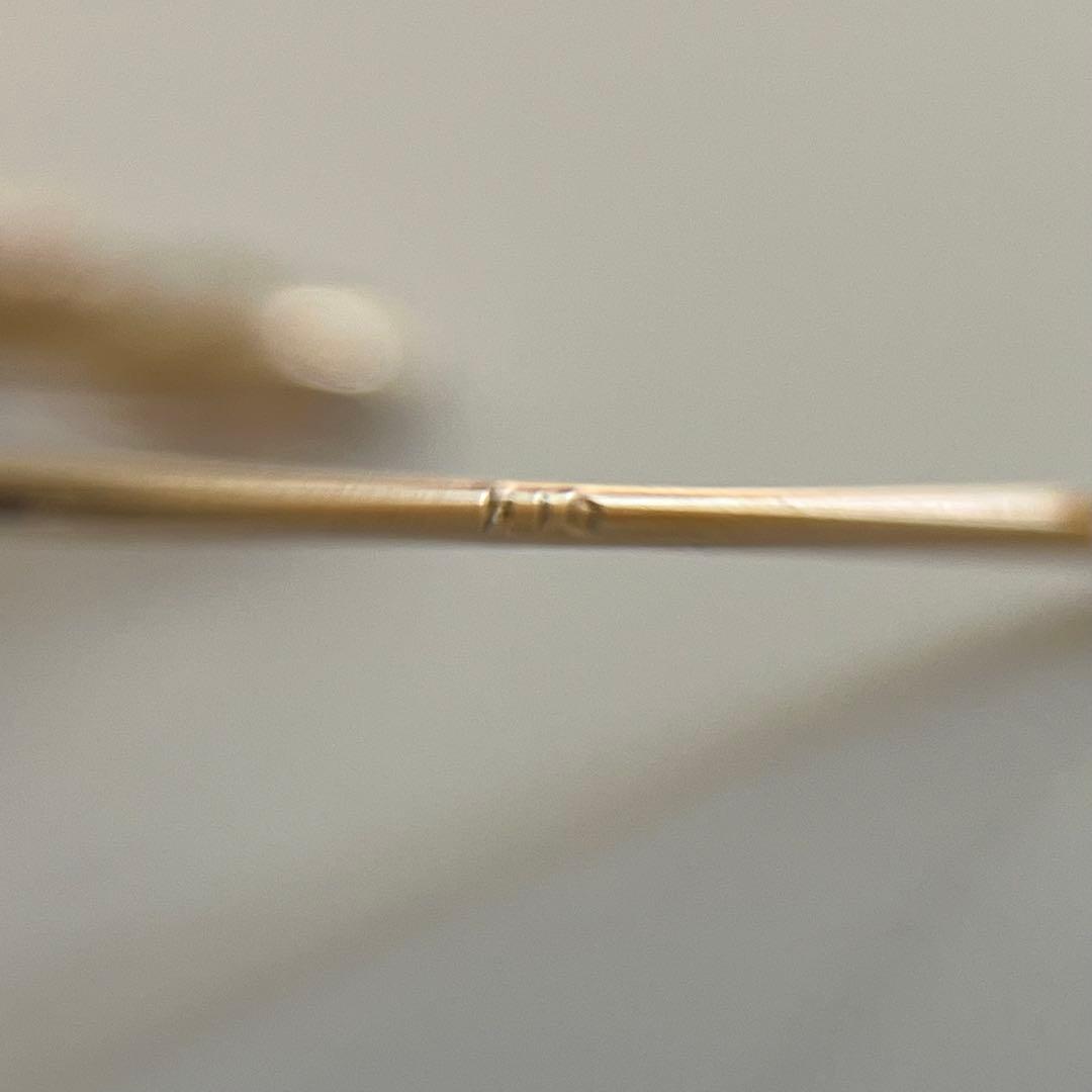 K10 オイスターカッパーターコイズ 10金 ハンドメイド ピアス