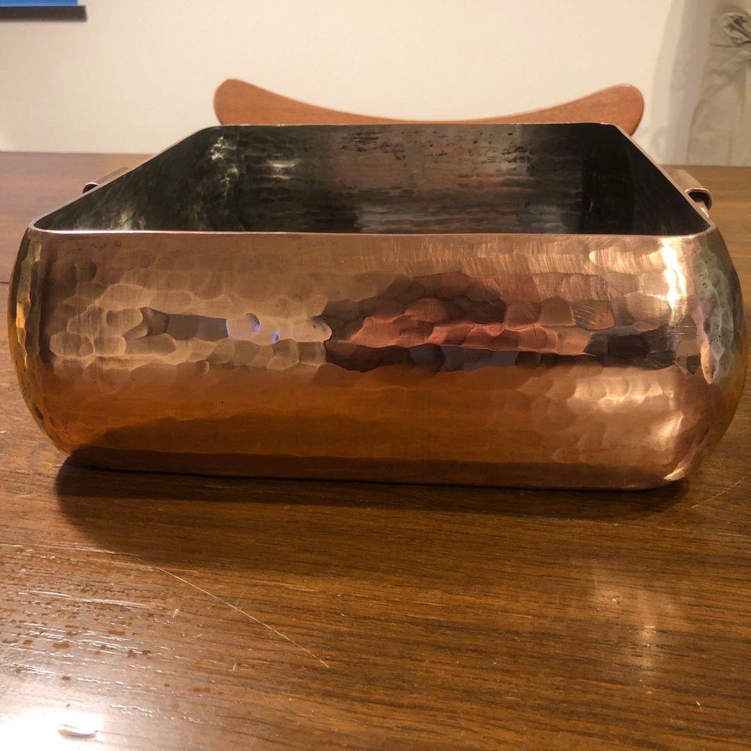 有次　おでん鍋　銅鍋　28センチ角大