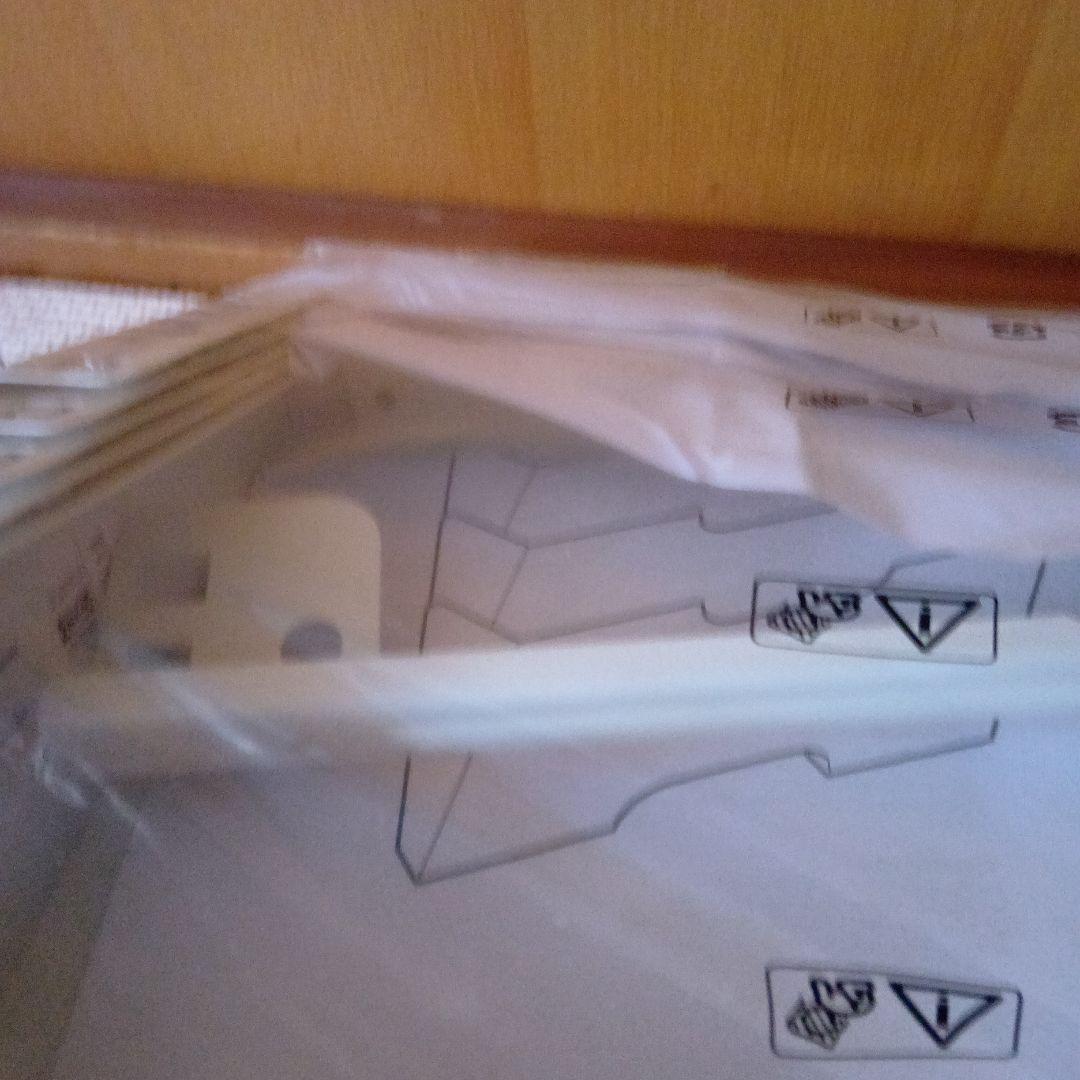 希少レア　IKEA　イケア　KVISSLE　プリント収納　壁掛　白ホワイトラック