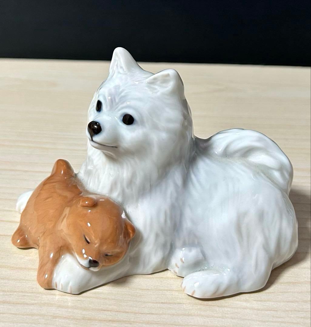 ロイヤルコペンハーゲン　2015イヤーフィギュリン　犬　ポメラニアン ※美品