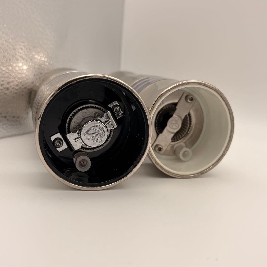 PEUGEOT ペッパー ソルト ミル セット ステンレス スチール プジョー