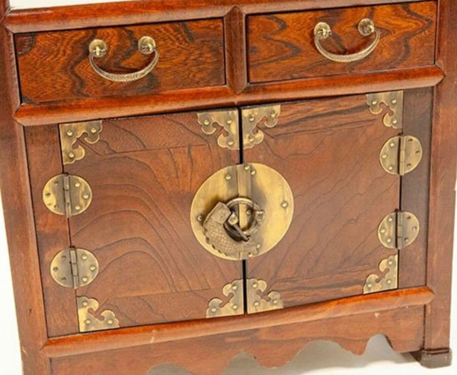 お買い得！ 李朝飾り棚　アンティーク