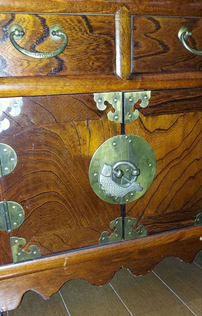 お買い得！ 李朝飾り棚　アンティーク