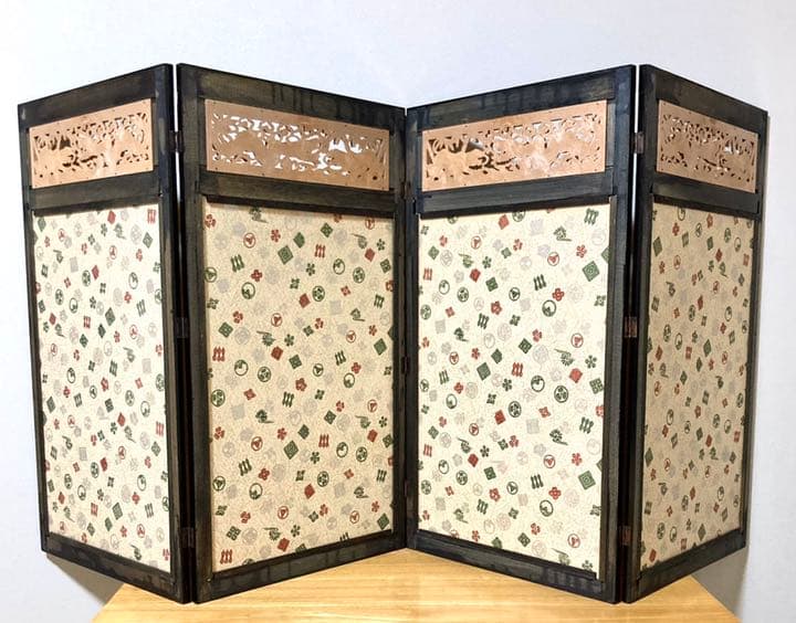 川昭作 竜虎彫刻 陣流屏風 金屏風 装飾セット こどもの日