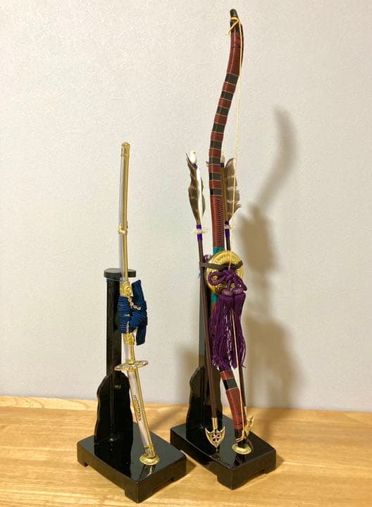 川昭作 竜虎彫刻 陣流屏風 金屏風 装飾セット こどもの日