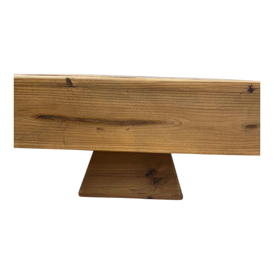 東谷　幅125㎝　天然木　ヘリンボーン　リビングテーブル　ダイニングテーブル