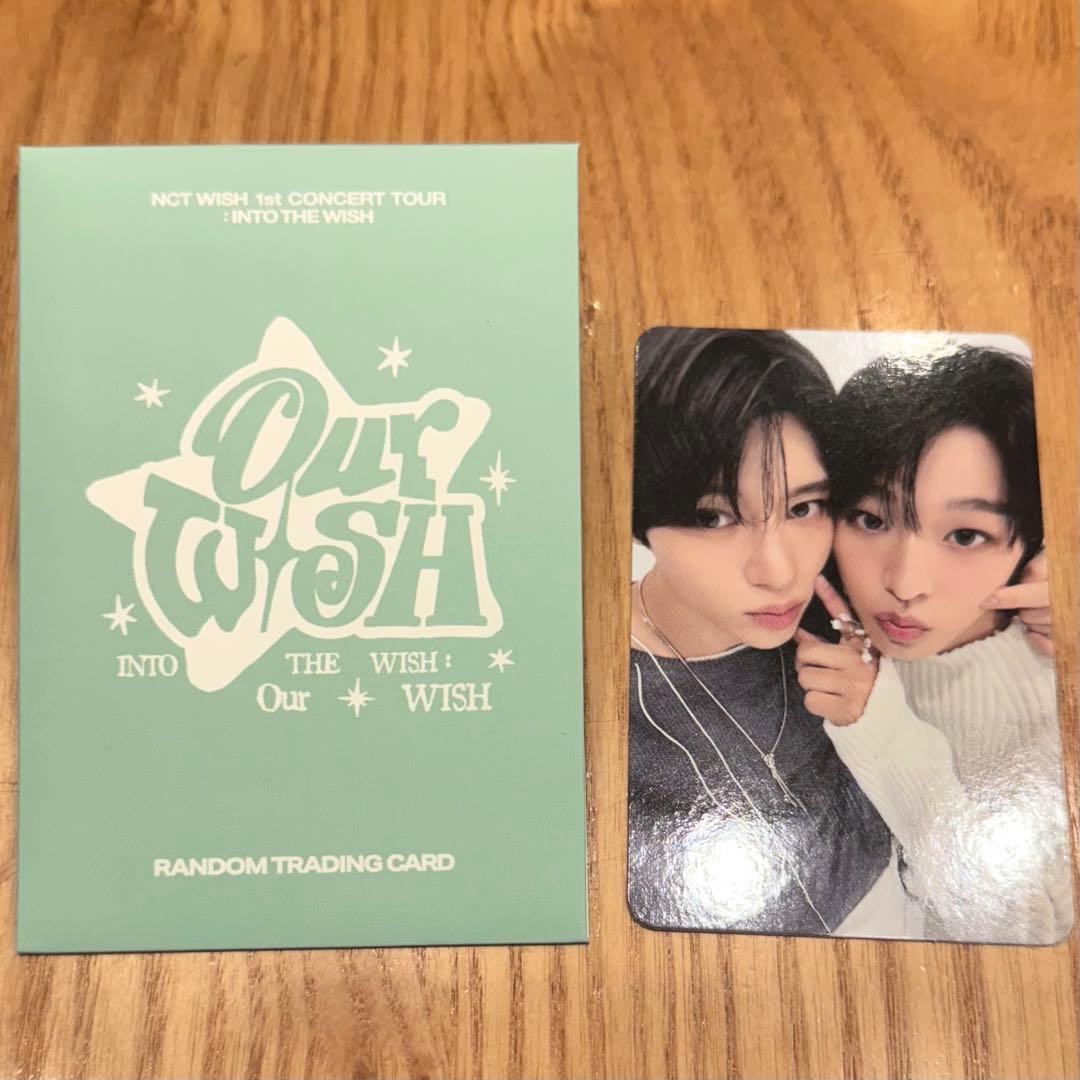 NCT WISH ソウルコン MD トレカ シオン リク ユニット - メルカリ