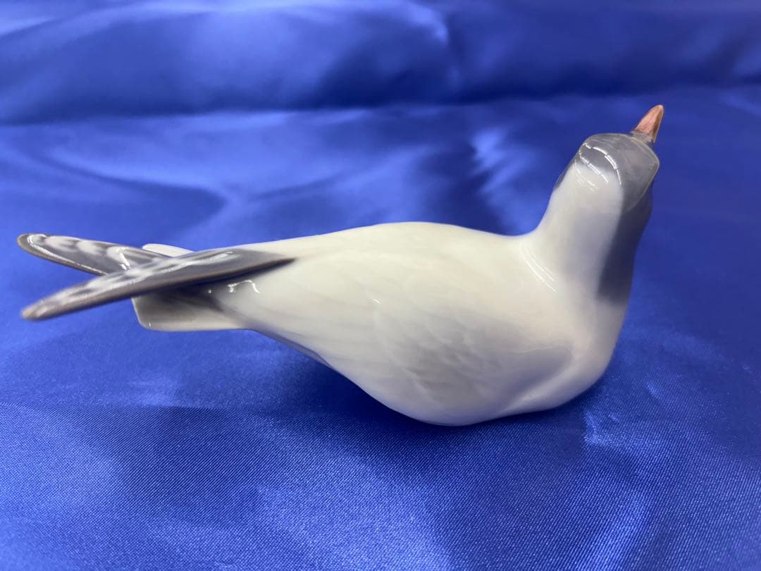 ロイヤルコペンハーゲン かもめ　陶器の置き物