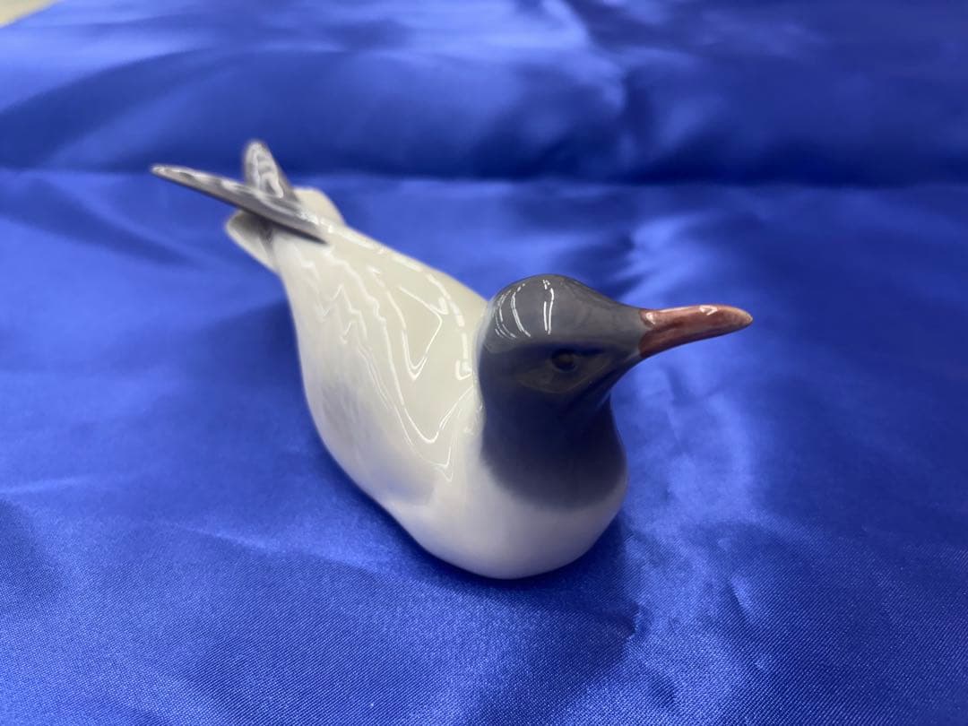 ロイヤルコペンハーゲン かもめ　陶器の置き物