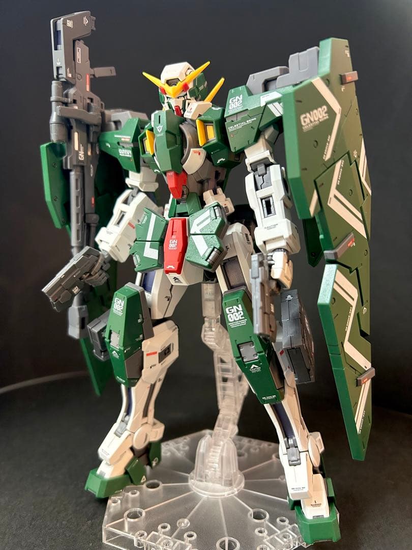 MG ガンダム　デュナメス　完成品 デュナメス、目標を狙い撃つ。「機動戦士ガンダム00」より「ガンダム