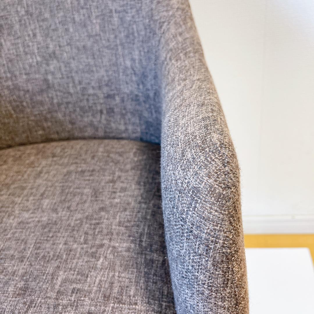 カラメリ 回転式　チェア　グレー