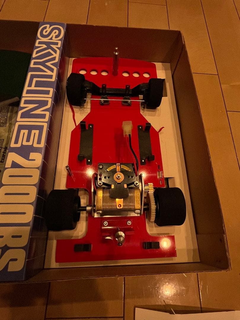 RC 京商レーザースポーツ・スカイライン2000RS未組立キット・当時物