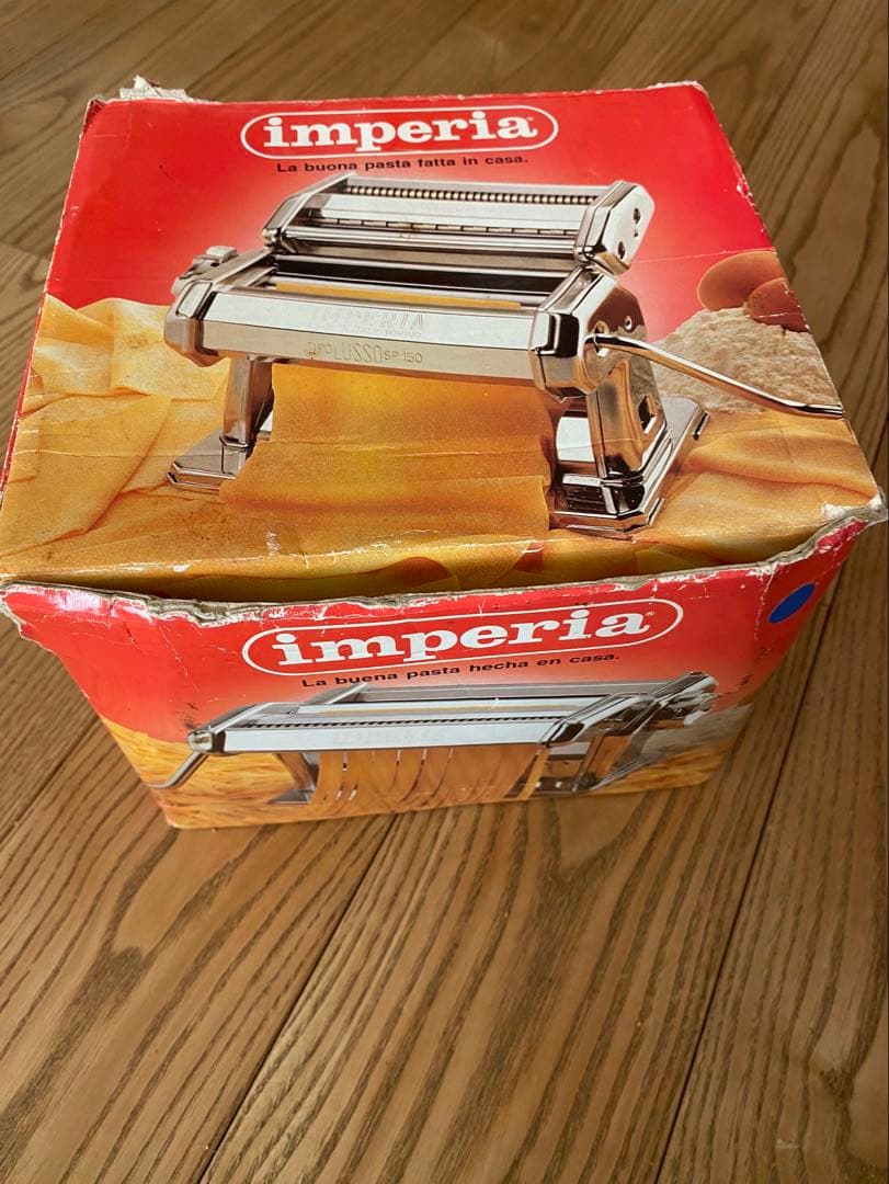 Imperia SP-150 パスタマシン（専用カッター×２付き）