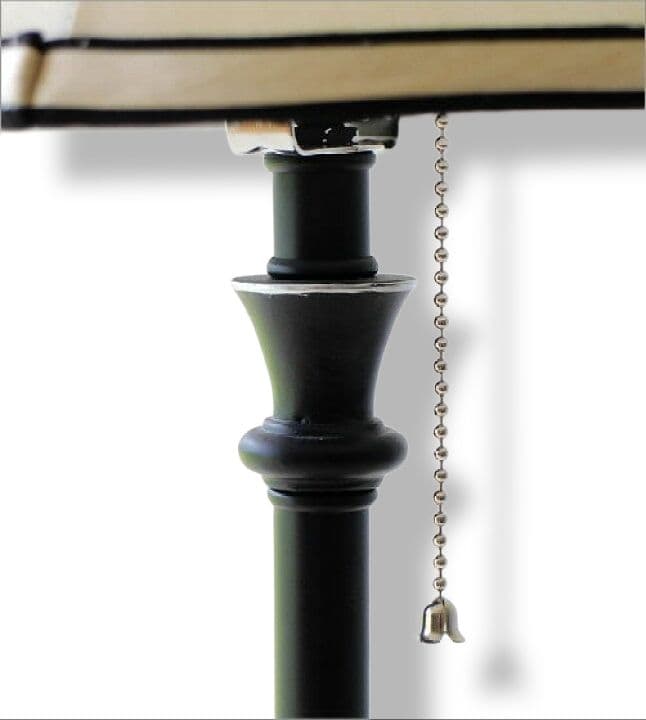 輸入雑貨 マーメイドライン スリムテーブルランプ クラッシック