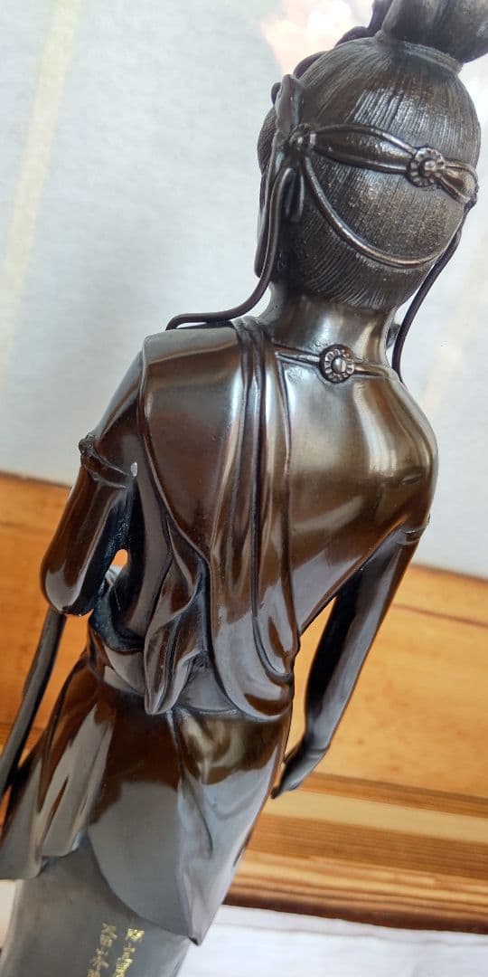 はろはろさん専用☆値下げ！観音様　ブロンズ像　銅像　天苗山 秀麓斎　39cm