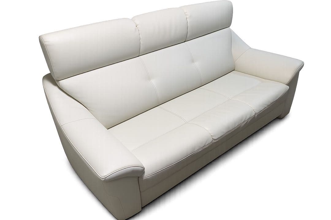 ３人掛けソファ　アイボリー　東京インテリア