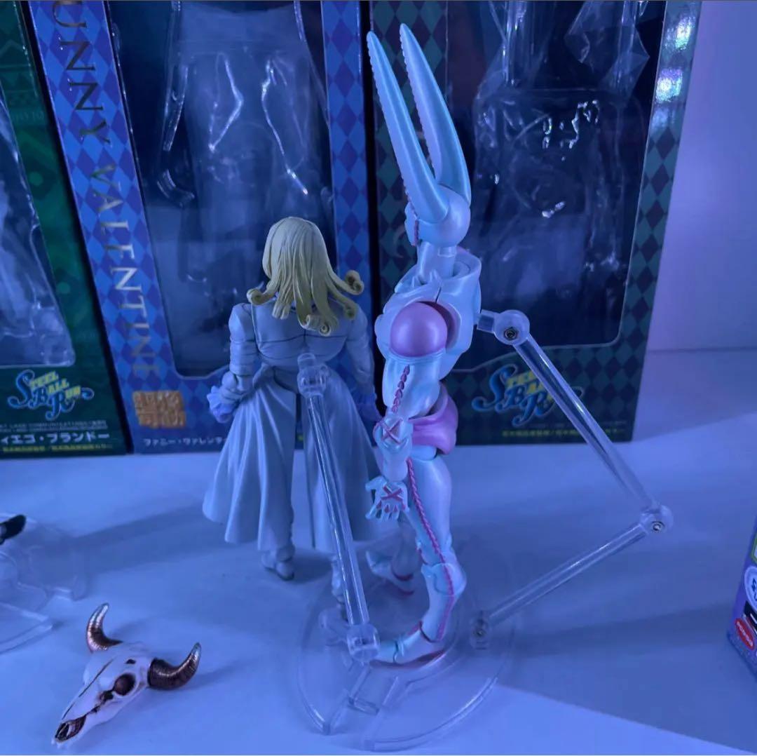 ジョジョの奇妙な冒険 超像可動 SBR 5種＋一番くじ ワーコレ 2種 セット