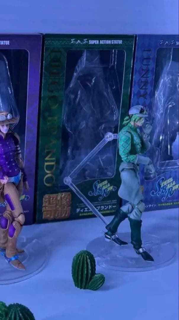 ジョジョの奇妙な冒険 超像可動 SBR 5種＋一番くじ ワーコレ 2種 セット