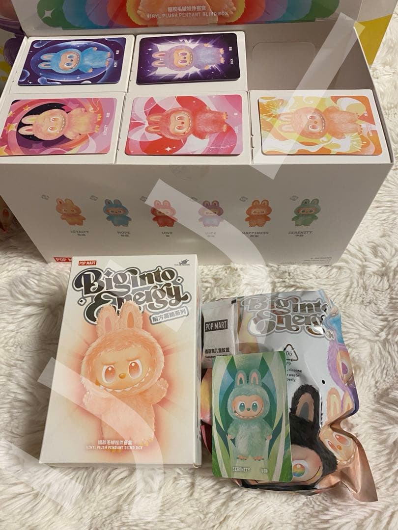 正規品 POPMART ラブブ エナジー LOVE SERENITY 2点 - メルカリ