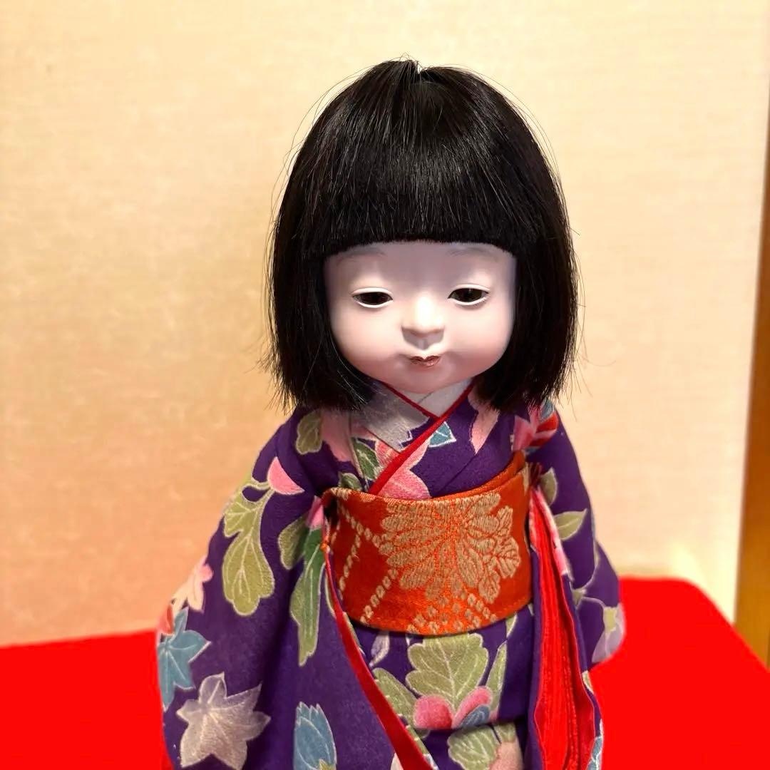 市松人形　「味岡映水」作　新品