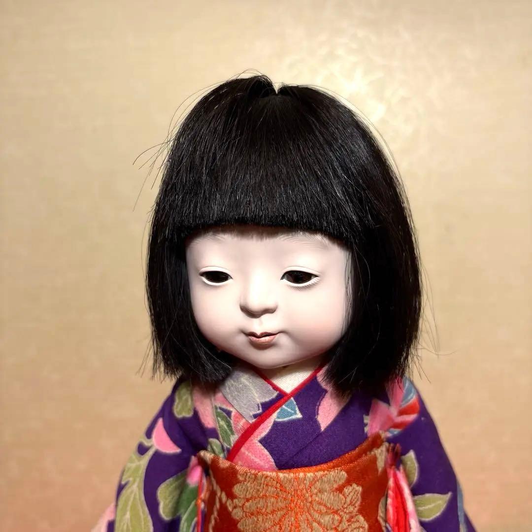 市松人形　「味岡映水」作　新品