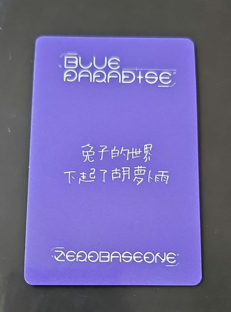 ZB1 ジャンハオ yzy yizhiyu 上海ペンサ トレカ ハオ 一直娱 - メルカリ