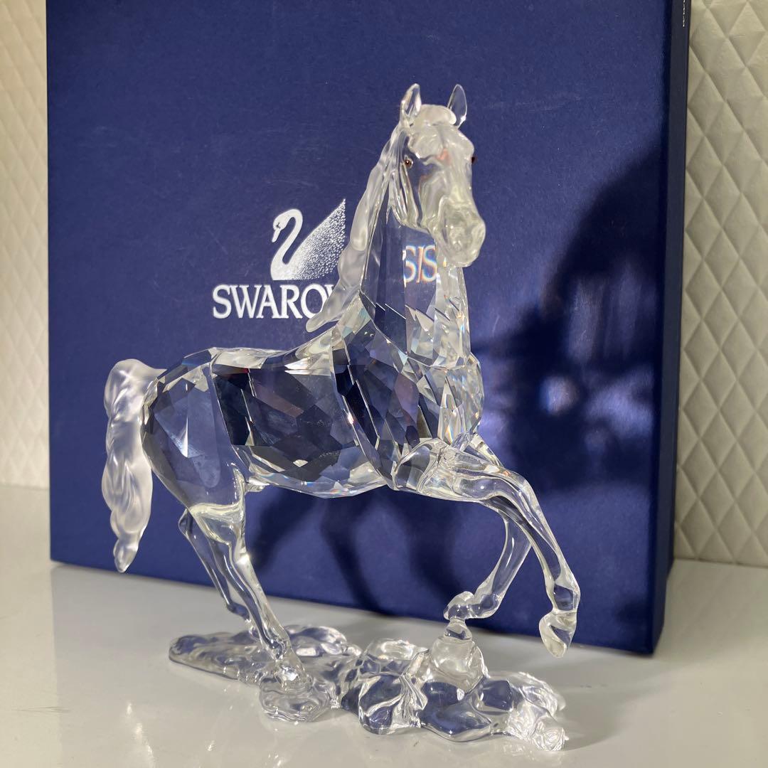 スワロフスキー SWAROVSKI 馬　ホース　スタリオン　オブジェ　置物
