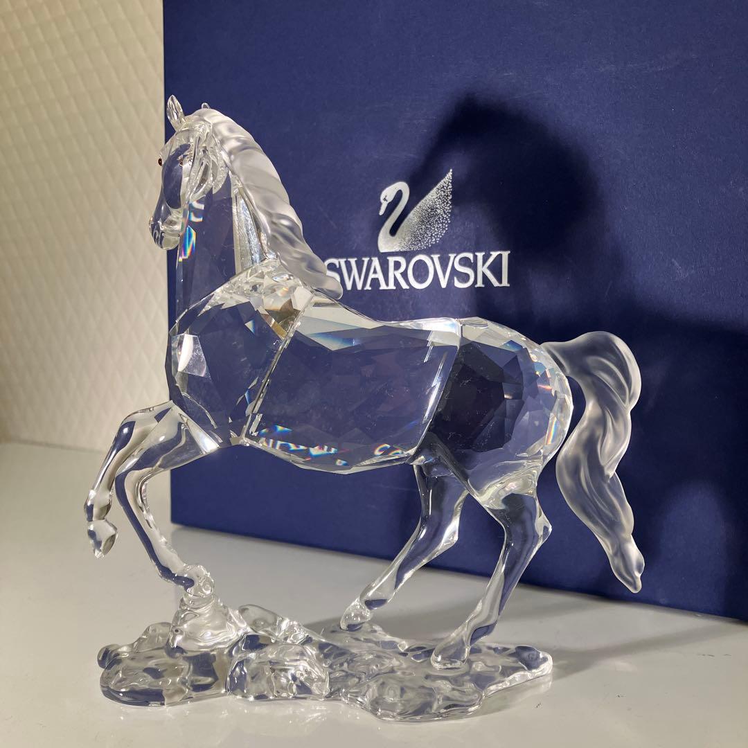 スワロフスキー SWAROVSKI 馬　ホース　スタリオン　オブジェ　置物