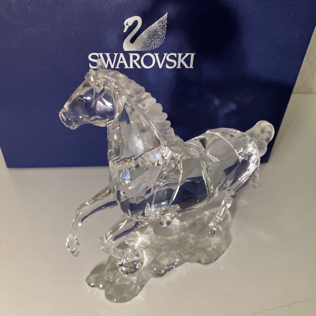スワロフスキー SWAROVSKI 馬　ホース　スタリオン　オブジェ　置物